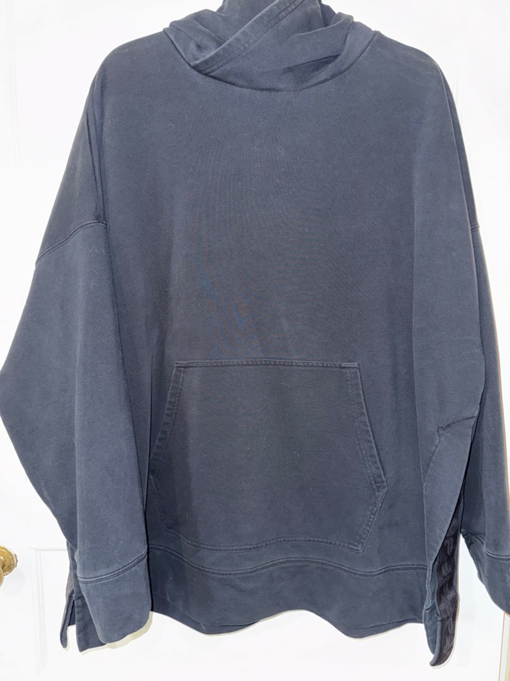 Fabletics Brisa High Slit Logo Pullover Hoodie